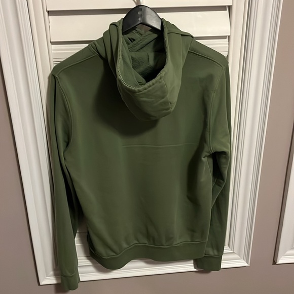 Men’s A Trip In A Bag Hoodie Green Insulated Hood Size Medium - Picture 2 of 5